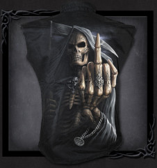 Košile bez rukávů/Vesta Spiral Kosti prstů BONE FINGER WM112880