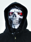 Multifunkční šátek/rouška nákrčník na motorku EVIL SKULL  