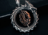 Přívěsek chirurgická ocel VIKING Ouroboros Tree of Life  