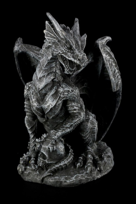 Figurka/soška malý drak Black Dragon 7  
