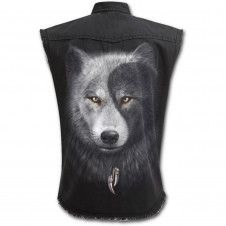 Košile bez rukávů/Vesta Spiral Tvář vlka WOLF CHI XXXXL TR393882