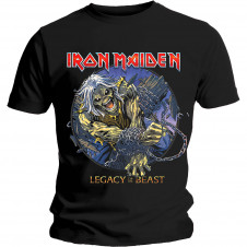 Pánské tričko Iron Maiden - Eddie Chained Legacy Rock Off IMTEE87MB