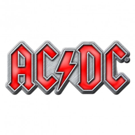 Odznak AC/DC - RED LOGO  
