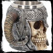 Půllitr korbel (450ml) Viking Skull Tankard  