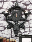 Hodiny BAPHOMET CLOCK  