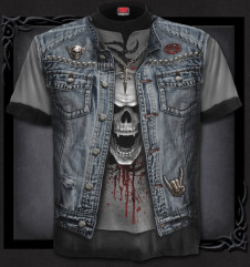Metalové tričko Spiral Riflová vesta THRASH METAL WR150608