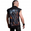 KOŠILE bez rukávů/Vesta Spiral DEATH ROCKER  