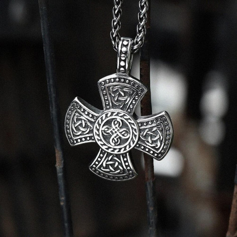 Přívěsek chirurgická ocel keltský kříž Celtic Knots  