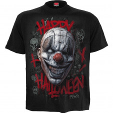 Metalové tričko Horror Spiral HAPPY HORROWEEN XXXXL