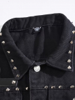 DŽÍSKA bez rukávů/Vesta BLACK SPIKE - POZOR NA ROZMĚRY!!  