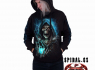 Spiral MIKINA DEAD METAL Spiral MIKINA DEAD METAL