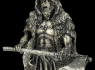 Soška Viking berserker with axe  