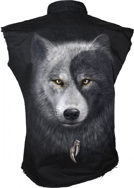 Košile Spiral Tvář vlka WOLF CHI TR393880  