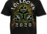 Metalové tričko Spiral KARANTÉNA 2020 - SELF ISOLATION DW254601  