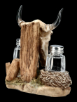 Solnička a pepřenka Western Bull Skull  