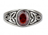 Prsten chirurgická ocel Kelt Celtic Red  