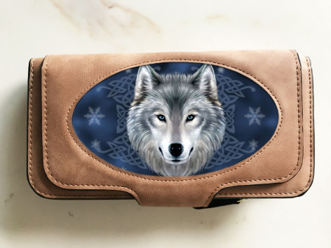 Dámská peněženka s vlkem Lunar Wolf’ Purse WOW01  