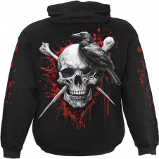 MIKINA Spiral DEATH RAVEN