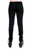 Dámské kalhoty Corset Style Black Skinny Jeans  