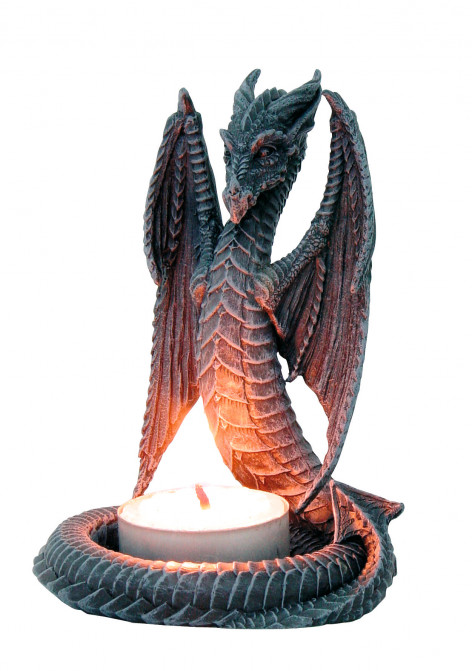 Svícen Drak Small dragon tealight holder  