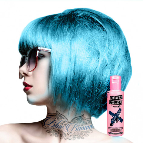 Barva na vlasy Crazy Color - BLUE JADE  