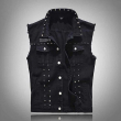 DŽÍSKA bez rukávů/Vesta BLACK SPIKE - POZOR NA ROZMĚRY!!  