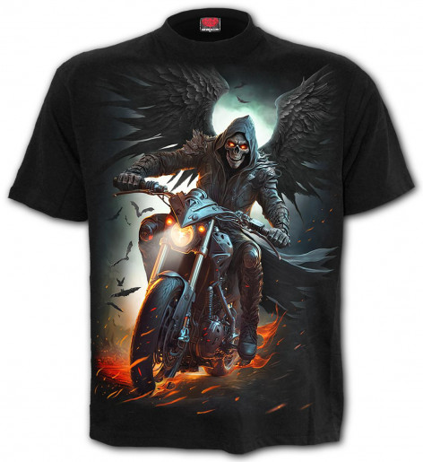 Motorkářské tričko Spiral NIGHT RIDER TR506600  
