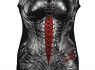 Tunika GOTHIC CORSET RED  