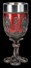 Kalich pohár Baphomet Red  
