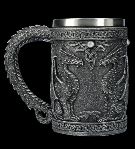 Půllitr korbel (500 ml) Black dragons  