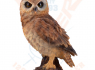 Figurka Sova KALOUS - Long eared owl standing VELKÝ  