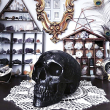 Velká lebka KILLSTAR Nephilim Resin Skull KSRA000207  