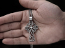 Přívěsek chirurgická ocel keltský kříž Celtic Cross  