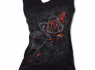 Dámské Tričko Spiral Ohnivá růže BURNT ROSE DW227391  