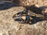 OCELOVÝ PRSTEN LEBKA Skull Mask  