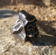 OCELOVÝ PRSTEN LEBKA Death Skull OCELOVÝ PRSTEN LEBKA Death Skull