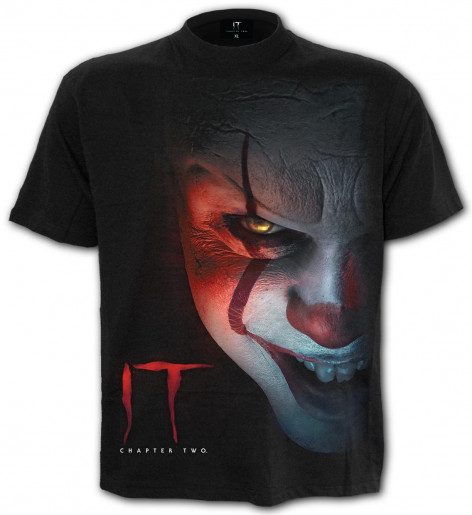 Tričko Spiral HORROR - IT – PENNYWISE FACE FG311635   