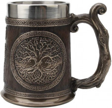 Půllitr korbel Strom života Yggdrasil (500 ml)