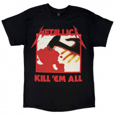 Metalové tričko Metallica - Kill 'Em All Tracks