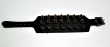 Kožený náramek stahovák trojřadý s hroty SPIKE STX-WB27  
