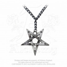 Přívěsek pentagram Alchemy Gothic - Pentagration