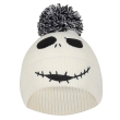 Čepice/Kulich Nightmare Before Christmas – Jack Face Jumbo WHITE   Čepice/Kulich Nightmare Before Christmas – Jack Face Jumbo WHITE