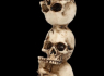 Svícen Skull column  
