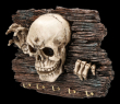 Věšák na klíče Lebka - Skeleton  