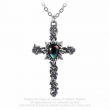 Přívěsek Alchemy Gothic - Kříž Ivy Cross  