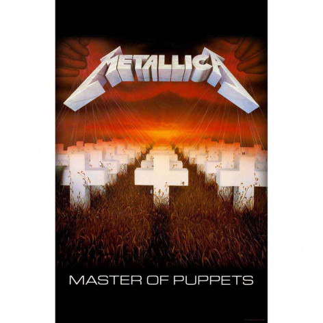 Vlajka Metallica - Master of Puppets  