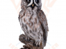 Figurka Sova PUŠTÍK VOUSATÝ - Great Grey Owl standing VELKÝ  