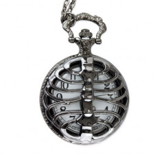 Kapesní hodinky z chirurgické oceli SKELETON ECHT-U1016