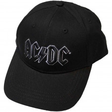 Kšiltovka/čepice AC/DC - BLACK LOGO - Rock Off ACDCCAP06B 