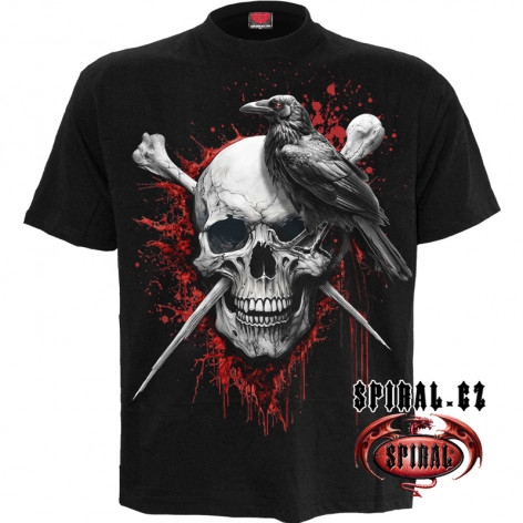 Metalové tričko Spiral DEATH RAVEN XXXXL  